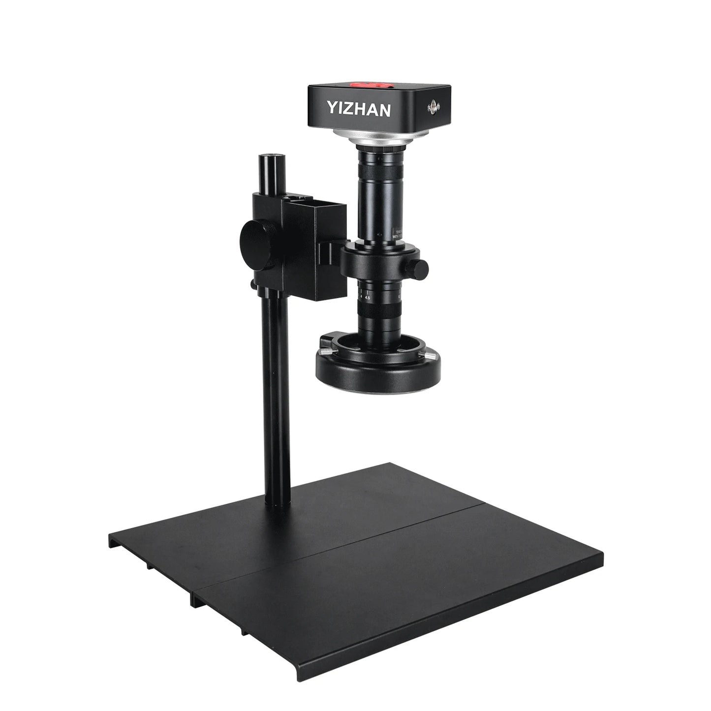 60MP 4K UHD Digital Microscope For Electronics 215x 5x Electronic Magnification Soldering Microscope Software WithSturdy Bracket