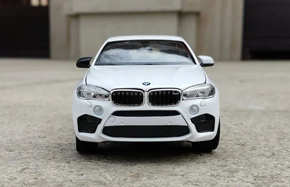 1:24 BMW X6M X6 SUV Alloy Sports Car Model Diecasts Metal Vehicles Car Model Simulation Collection Childrens Toy Gift