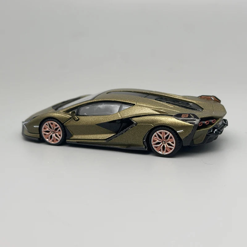 MINIGT 1:64 Lamborghini Sián FKP 37 Presentation Alloy Car Model 529