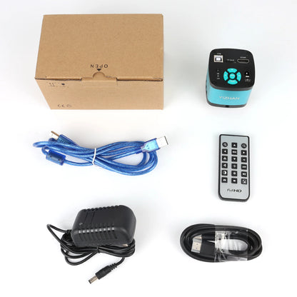 YIZHAN 130X Lens C-mount Digital Microscope for Electronics 4K 1080P HD Industrial Cameras 60MP 48MP HDMI USB VGA Repair Tools