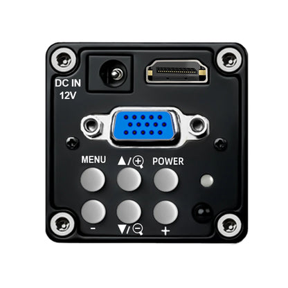 YIZHAN 130X Lens C-mount Digital Microscope for Electronics 4K 1080P HD Industrial Cameras 60MP 48MP HDMI USB VGA Repair Tools