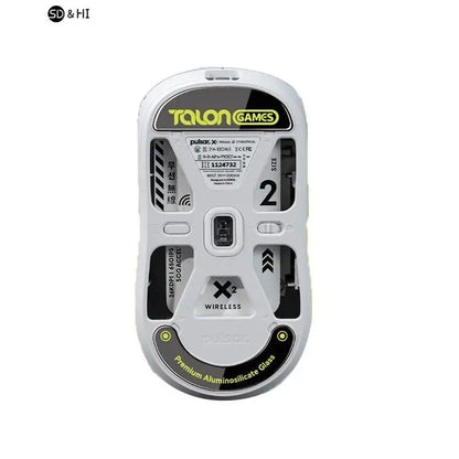 1Pack TALONGAMES Glass Mouse Skates Glide Feet Pads Mouse Feet Sticker for G502 G502X Pulsar X2/X2mini Rounded Curved Edges