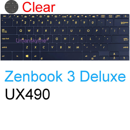 Keyboard Cover for ASUS Zenbook 14 Flip 14X OLED Pro UX3406 UX3405 UX3404 UX3402 UM3402 UP3404 Q425 Silicone Protector Skin Case