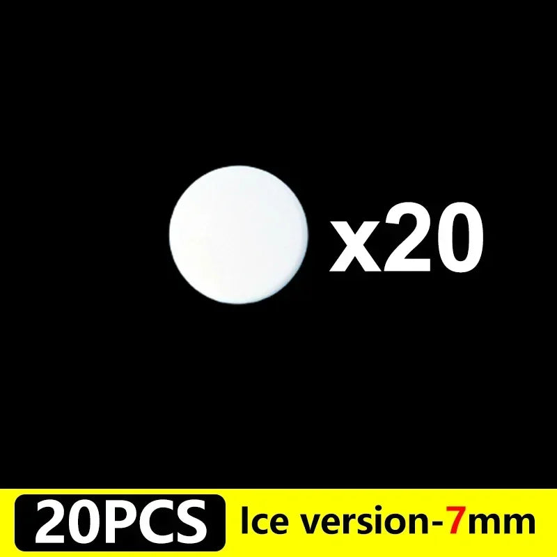 Mouse Feet Replacement Rounded Dots Universal Mouse Skates DIY Mice Glide Feet Wear Resistant Small Round Dot for Glass Mousepad