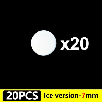 Mouse Feet Replacement Rounded Dots Universal Mouse Skates DIY Mice Glide Feet Wear Resistant Small Round Dot for Glass Mousepad