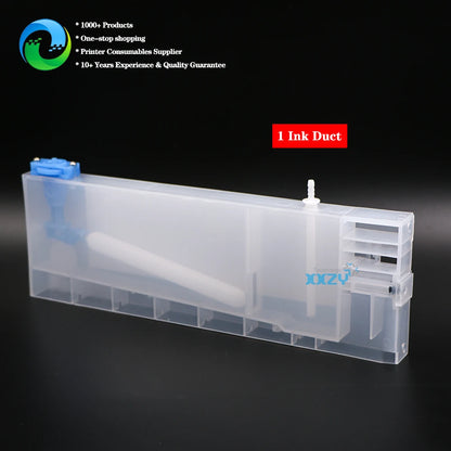 Eco Solvent Printer 220ml CISS Refill Sub Tank with Float for Wide Format Printer Ink Cartridge