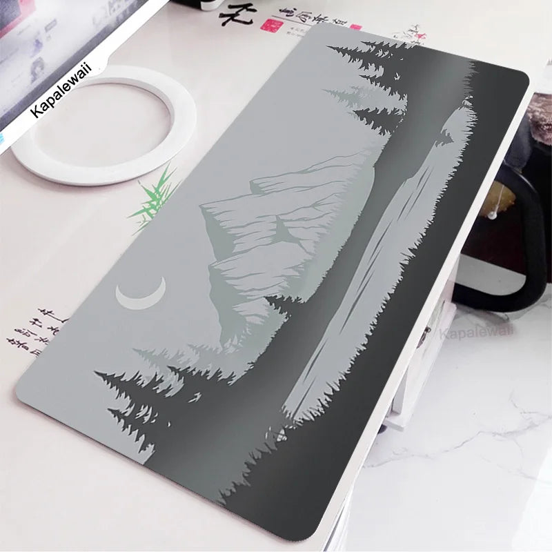 Gmk Starry Sky Mouse Pad XXL Company Mouse Mat Gamer Mechanical Keyboard Desk Mat Large Deskpad 900x400 Personalized Mousepad