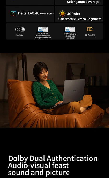 Original Xiaomi Mi Redmi Book 16 2024 intel i5 13500H 16GB RAM 512GB SSD 16inch 2.5K 120Hz Screen JYU4577CN