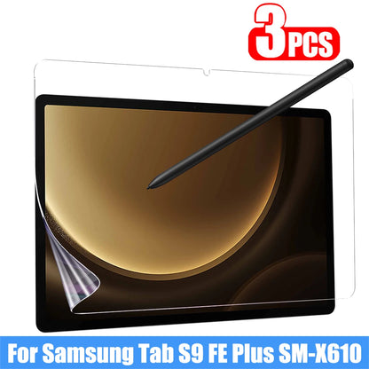 For Samsung Galaxy Tab S9 FE Writing Film For Samsung Tab A9 A9+ S9FE Plus Tab S7 S8 S9 Plus Paper Like Matte Screen Protector