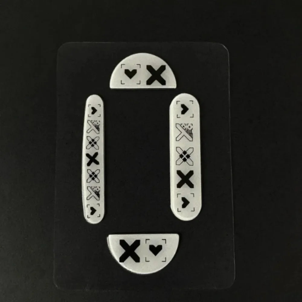Glass Mouse Skates for Logitech MX Master 3/3s Mouse Feet Pads Smooth Durable Slim 2.5D Curved Edge Mouse Accessories