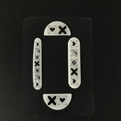 Glass Mouse Skates for Logitech MX Master 3/3s Mouse Feet Pads Smooth Durable Slim 2.5D Curved Edge Mouse Accessories
