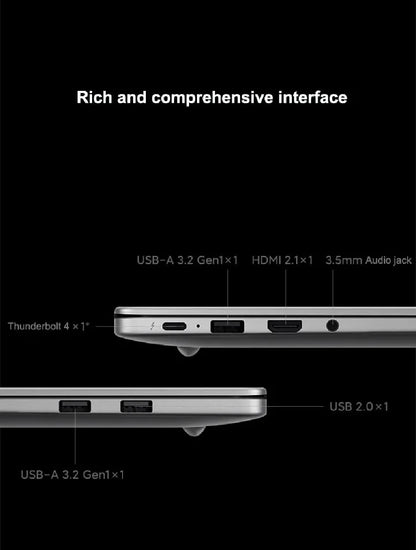 Xiaomi Laptop RedmiBook 14 2023 14 Inch 2.8K 120Hz Screen i5-12500H/i7-12700H 16GB LPDDR5 512GB/1TB SSD Notebook PC Computer