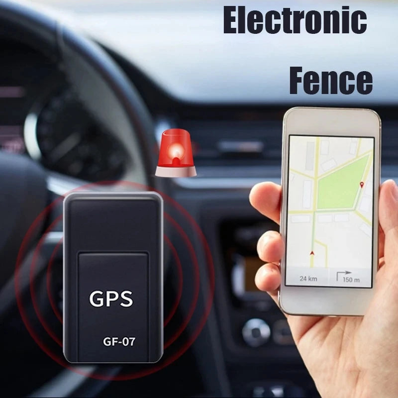 GF07 Magnetic Mini GPS Tracker Real-Time Vehicle Locator Car Pet Tracking Device Compact Portable GPS Locator Position APP