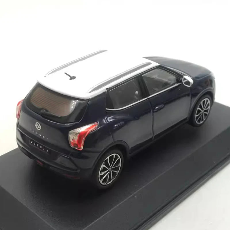 Diecast 1/43 Scale Ssang Yong Tivoli Alloy Car Model Static Decoration Collectibles Gift Toys