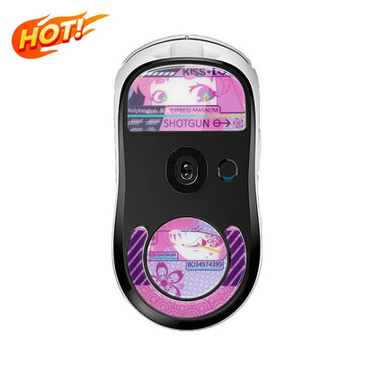Mouse Glide Skates For Logitech GPXS GPW2 GPX G-pro G Pro X Superlight Wireless Gaming Glass Mouse Anti Slip Feet Stickers