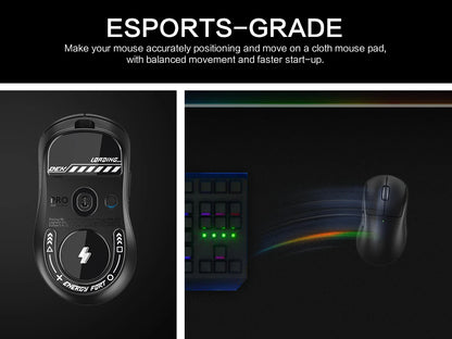 Mouse Skates Feet Curved Edges Glass Mouse Feet for Logitech G PRO X SUPERLIGHT 2 DEX Mouse Glides Gaming Mouse Feet Replacement