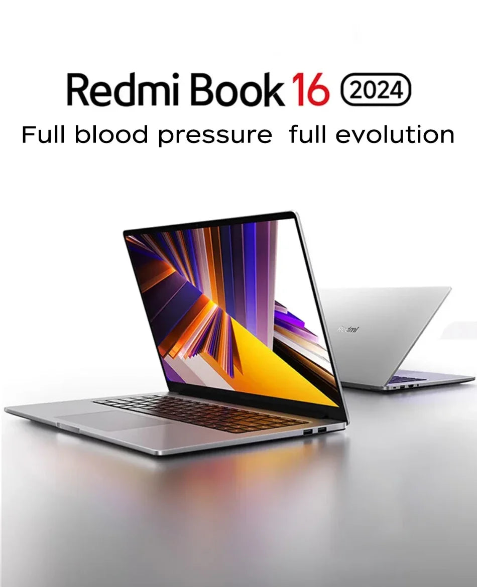 Original Xiaomi Mi Redmi Book 16 2024 intel i5 13500H 16GB RAM 512GB SSD 16inch 2.5K 120Hz Screen JYU4577CN
