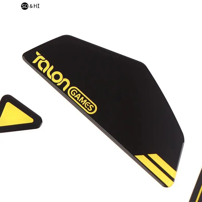 1Pack TALONGAMES Glass Mouse Skates Glide Feet Pads Mouse Feet Sticker for G502 G502X Pulsar X2/X2mini Rounded Curved Edges