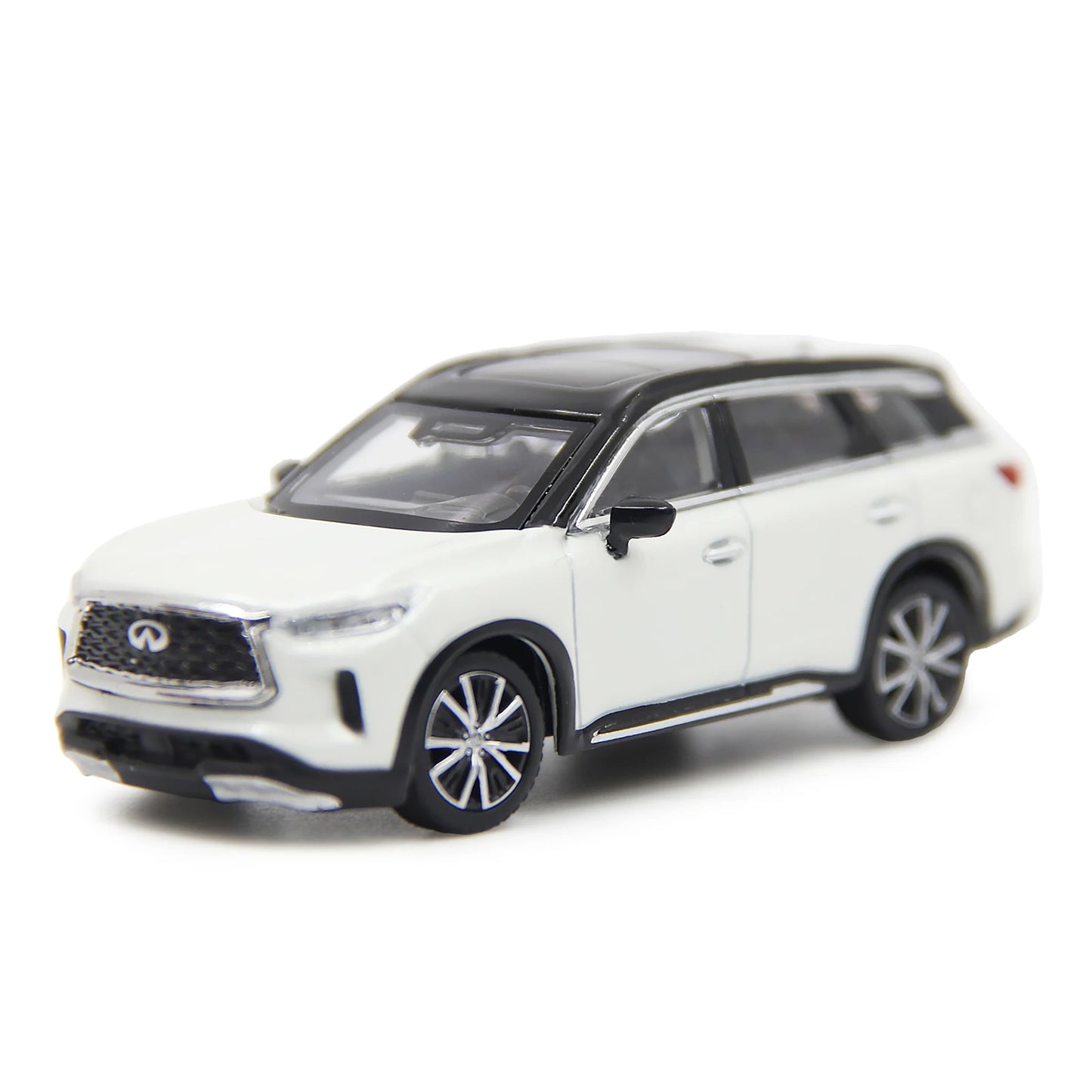 1:64 Scale Infiniti QX60 2022 Car Model for Men 1/64 Diecast Miniature Metal Static Simulation Vehicles Model Toys Birthday Gift