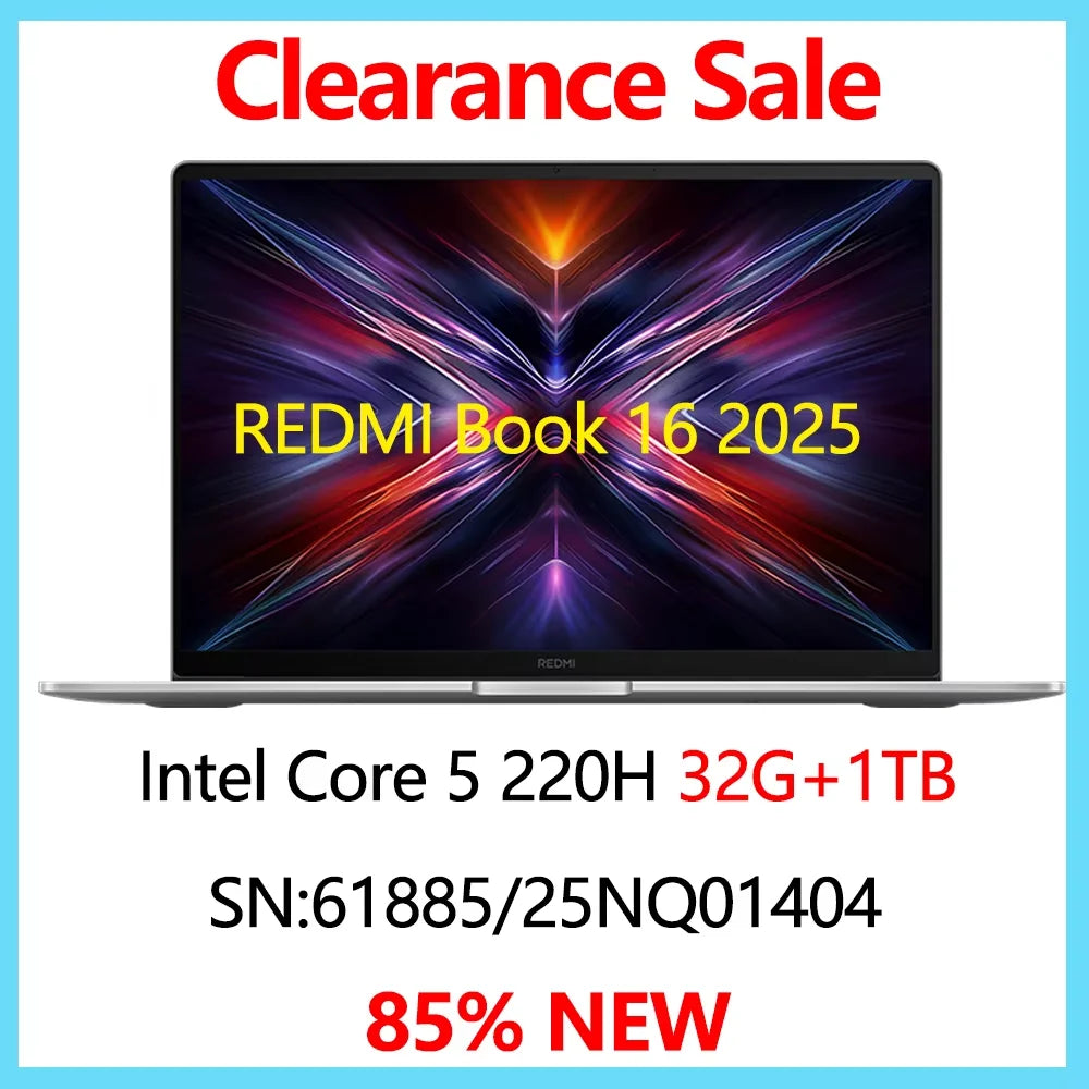 【Russia Stock】 Xiaomi RedmiBook Pro 15 2023 7840HS 16+512G 3.2K 120Hz 15.6'' Screen Clearance Sale, Big Discount, Big Sale