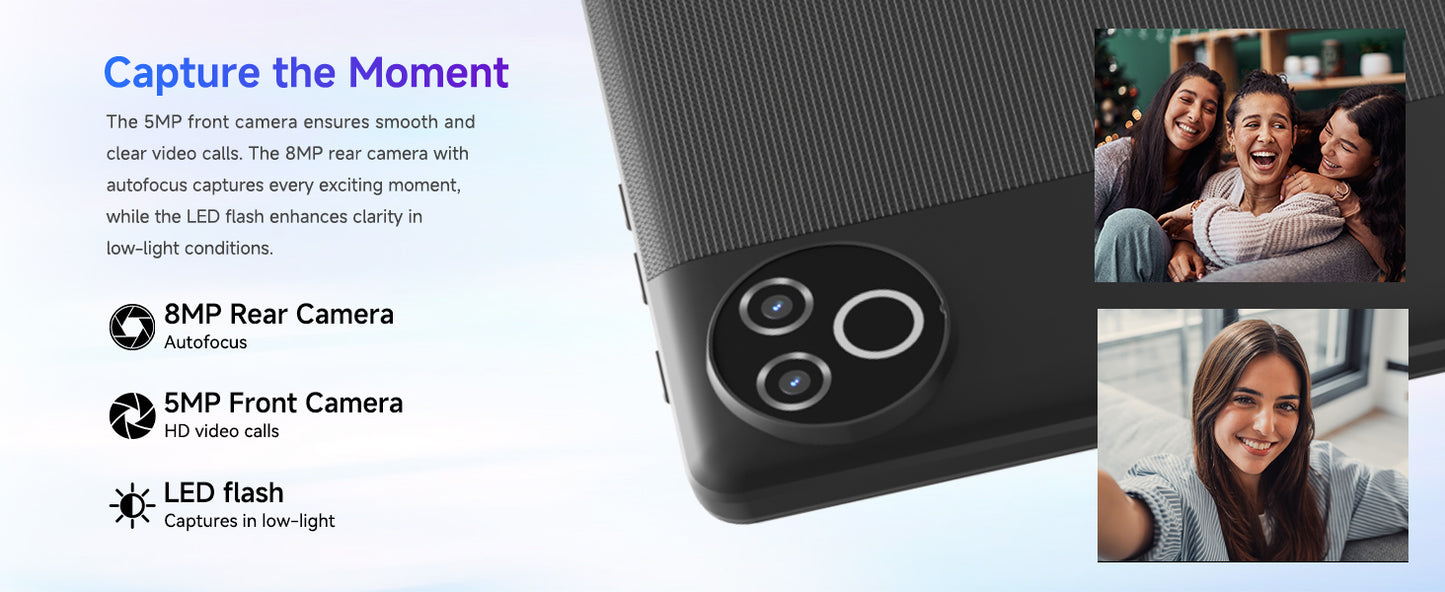 Android 15 Tablet 10 Inch OS GMS Certified Tablets 1.8 GHz 5-Core 20GB RAM 64 GB ROM 1TB Expand WiFi 6 Bluetooth 5.4 Dual Camera